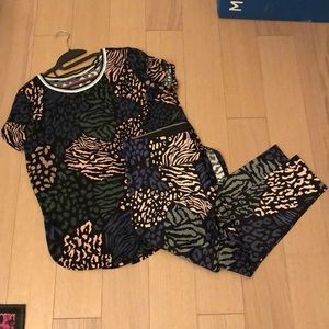 Calvin Klein Animal Print Workout Set